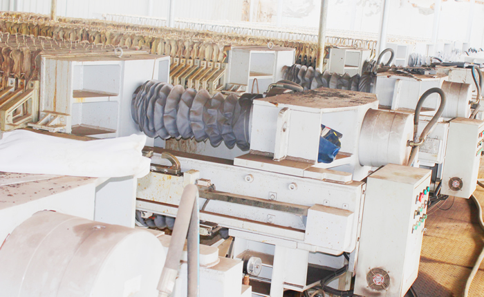 壓濾機(jī)使用現(xiàn)場(chǎng)